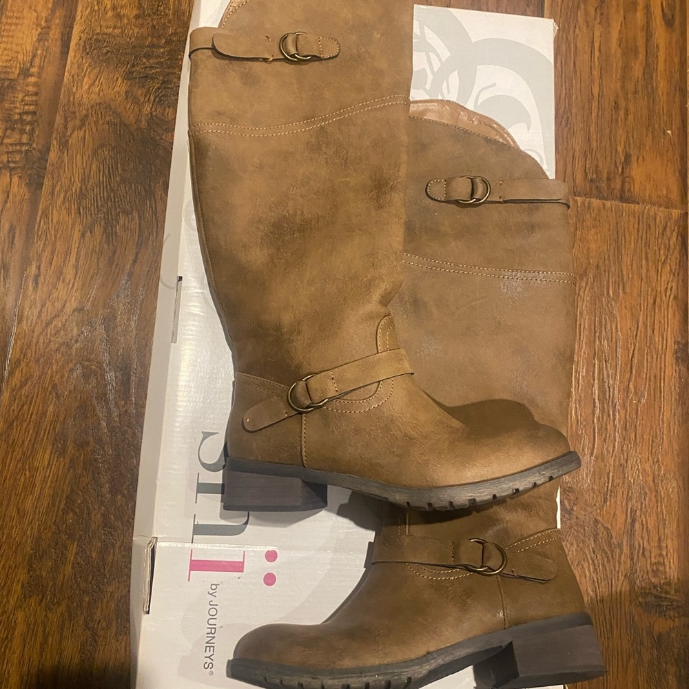 Knee high boots